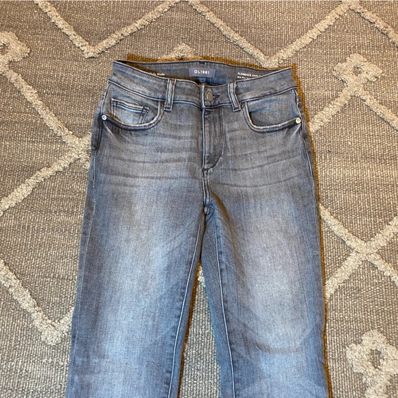 DL1961 Florence Ankle Mid Rise Instasculpt Skinny Jeans - Picture 2 of 11